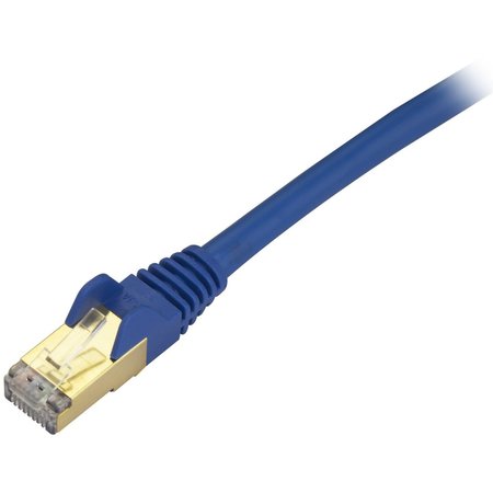 Startech.Com 3ft Cat 6a Blue Shielded STP Snagless 10Gb Ethernet Cable C6ASPAT3BL